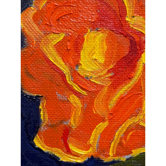 "The Oriental Poppy" is yet one more wonderful entry in the "Little Gem" series. Rendered on an "8 x 8" canvas, measuring...