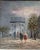 Impressionist Oil Painting Paris France Cityscape Attrib. To Caroline Burnett, Signed For Sale - Image 3 of 6