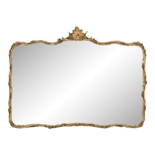 Friedman Brothers The Cromwell Mirror in Classic Gold - 55"x42" For Sale