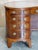 Antique Victorian Back Leather Top Kidney Desk Bookcase For Sale - Image 4 of 18