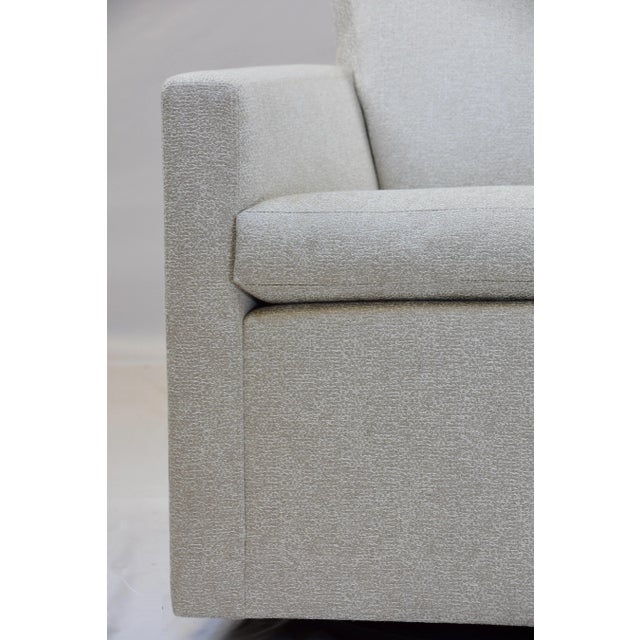 Le Jeune Upholstery Barrel Swivel Kara Chair Showroom Model For Sale - Image 10 of 12