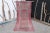 Dark Pink 1960's Vintage Turkish Hand-Knotted Hallway Runner-3' X 11'6" For Sale - Image 8 of 11