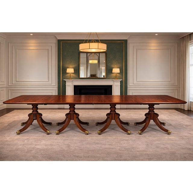 Antique Regency Dining Table, 1820 For Sale - Image 6 of 10