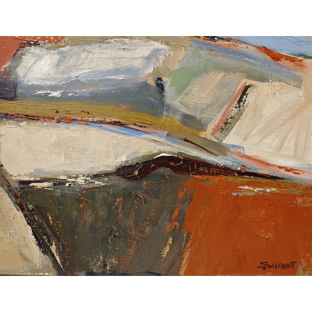 Premices De L'été, Abstract Landscape, Contemporary, Framed by Sophie Dumont For Sale - Image 6 of 7