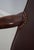 Pair of Hickory Leather Mahogany Armchairs - New Upholstery For Sale - Image 12 of 18