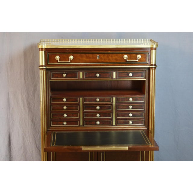 Louis XVI Mahogany Secretary For Sale - Image 3 of 15