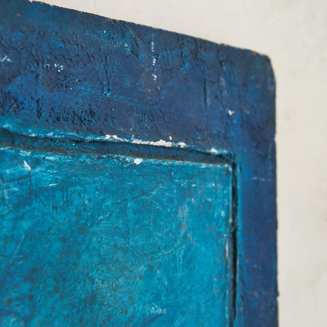 Alessandro Bonato, Abstract Acrylic on Wood Painting, 1970s For Sale In Chicago - Image 6 of 11