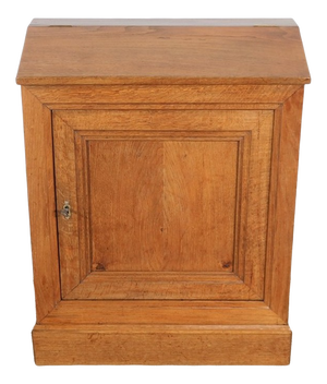 Oak Desk Cabinet, 1890s-1900s