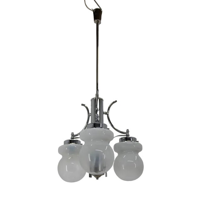 Mid-Century Chandelier, Italy, 1970s For Sale