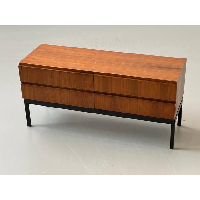 Mid-Century Modern Teak Sideboard with Drawer Front, 1970s For Sale - Image 4 of 16