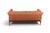 Mid 20th Century Folke Ohlsson Walnut Framed Mid Century Loveseat For Sale - Image 9 of 11