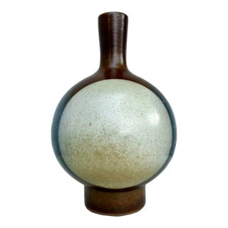 Mid 20th Century Pottery Craft Vase For Sale