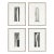Bryan Hunt Ghosts, 1979 (Portfolio of 4) For Sale