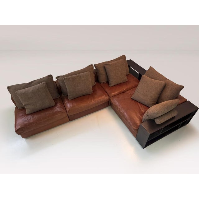 Groundpiece Modular Sofa by Antonio Citterio for Flexform, Italy, 2010s, Set of 6 For Sale - Image 3 of 15