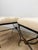 This pair of designer footstools in the style of furniture by Swain brings a tailored, sculptural presence to any seating...