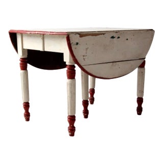 Antique Drop Leaf Table For Sale