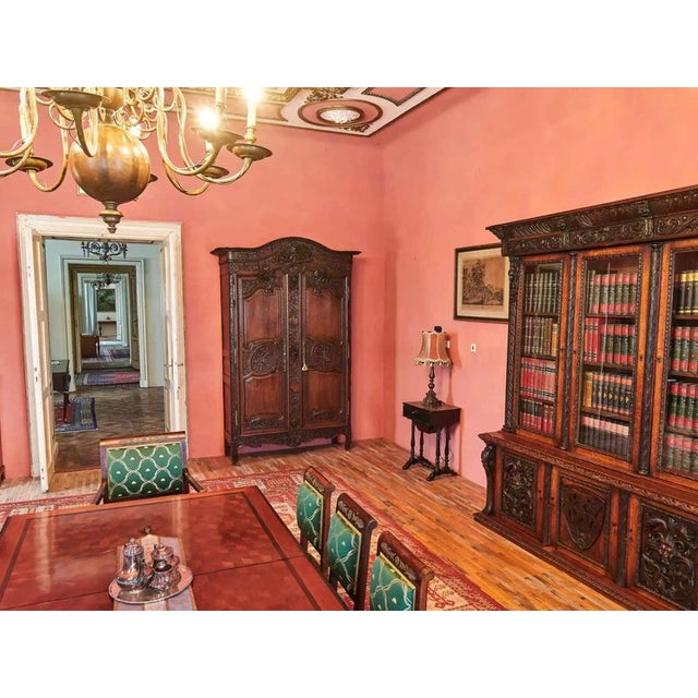 2000 - 2009 18th Century Wedding Cabinet with Musical Motifs For Sale - Image 5 of 14