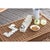 A beautiful piece of functional decor, this Domino Set is anything but ordinary. The domino pieces are real, white bone...