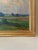 1940s Frank Charles Peyraud, Oil on Canvas Rural Landscape, Framed For Sale In New York - Image 6 of 8