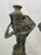 Green Nymphs Carrying Urns, Boy and Girl Statues, a Pair For Sale - Image 8 of 13
