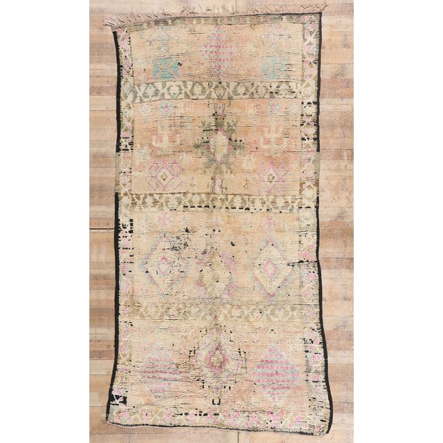 Vintage Boujad Moroccan Rug, 05'09 X 11'10 For Sale - Image 10 of 10