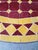 Moroccan 24" Burgundy / Yellow Moroccan Mosaic Table - Cr4 For Sale - Image 3 of 7