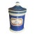 Mid to Late 19th C. French Y&g Co. Porcelain Apothecary Jar W/Lid For Sale