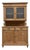 Antique Two-Piece Cupboard in Oak, 1890s For Sale
