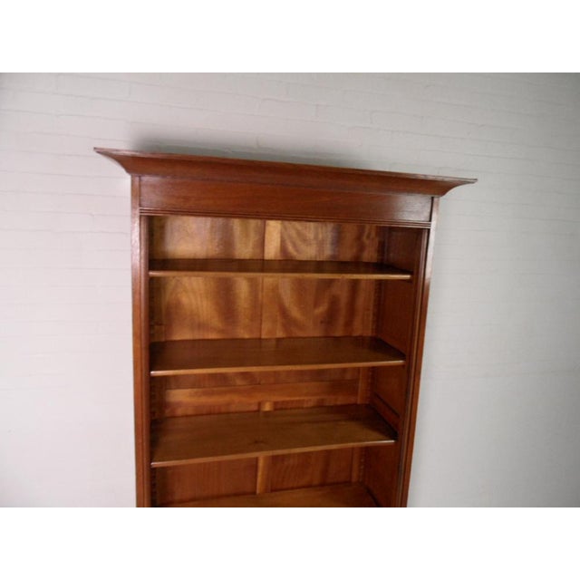 Antique Dutch Oak Open Bookcase, 1890s For Sale - Image 4 of 14