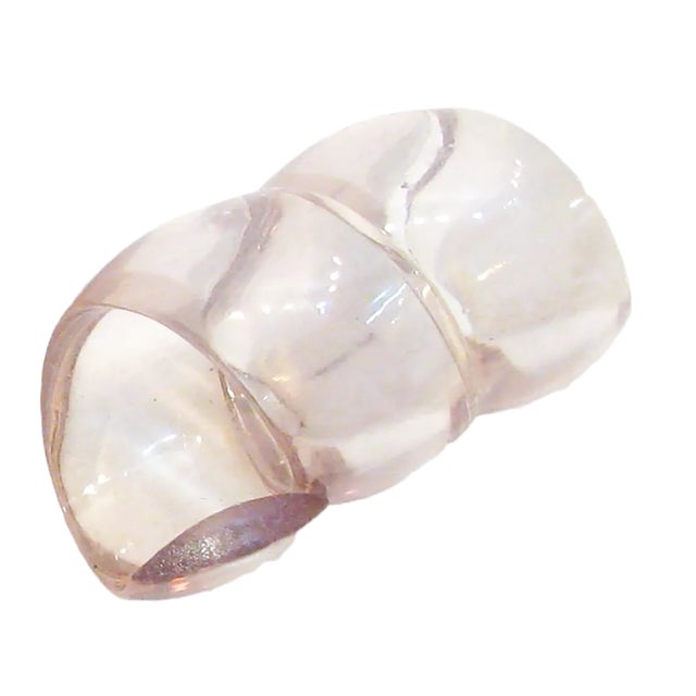 Vintage Acrylic Spiral Napkin Rings - Set of 6 For Sale - Image 4 of 4