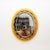 Spectacular and unique oval beveled wall mirror designed by Antonio Lupi and produced by Cristal Luxor in Italy during the...