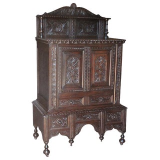 Renaissance Revival Cabinet For Sale