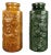 Fat Lava Pottery Jura 282-26 Vases from Scheurich, Germany, 1970s, Set of 2 For Sale