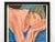 This Henri Matisse very rare vintage 1937 Mourlot fine art lithograph print custom framed landmark French Modernist...
