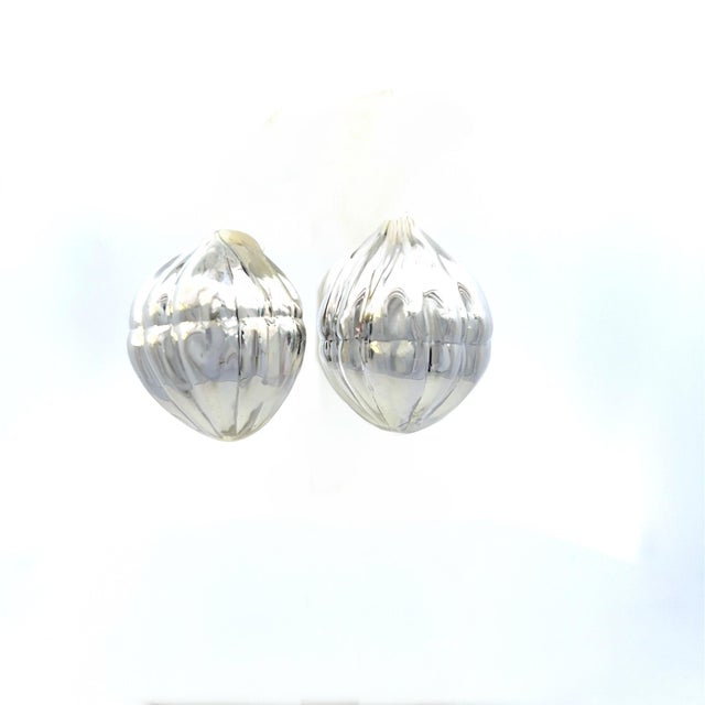 Authentic Tiffany & Co Estate XL Puffed Clip-on Earrings Sterling Silver TIF737 TRUSTED SELLER SINCE 2002 PLEASE SEE OUR...