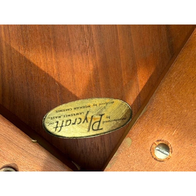 Brown Mid 20th Century Set of Six Norman Cherner Style Plywood Pretzel L Dining Chairs by Plycraft, Usa For Sale - Image 8 of 12