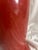 Ceramic Vintage Postmodern Oxblood Ceramic Table Lamp For Sale - Image 7 of 8
