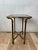 Gold Gilt Metal and Smoke Glass Table For Sale - Image 8 of 11