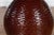 Prem Collection Handcrafted Burgundy Vase with Textured Honeycomb Style Motifs For Sale - Image 11 of 12