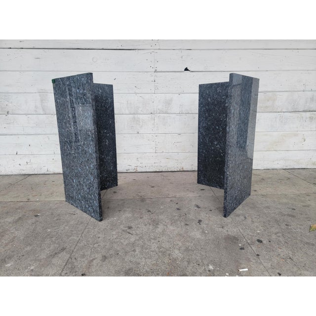 1970s Modern Granite Dining Table For Sale - Image 15 of 17