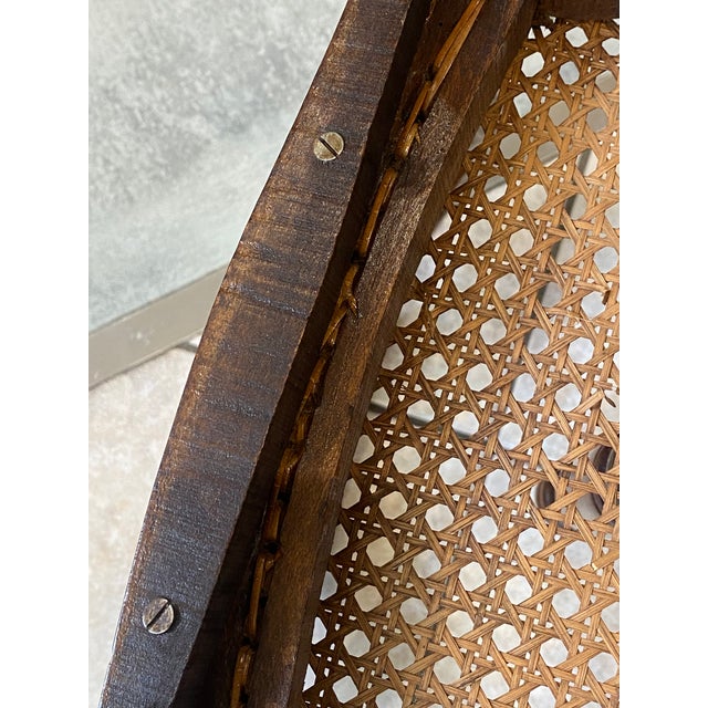 Antique Cane and Wood Chairs, 1890s, Set of 2 For Sale - Image 16 of 18