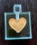 An exceptional investment-grade studio art-glass perfume bottle designed by renowned artist Jeffrey M. Andrews for Felt...