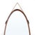 Oval Mirror with Teak Frame, 1960s For Sale - Image 6 of 14