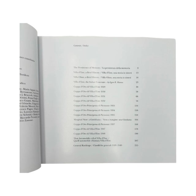 Villa D’Este the Italian Concours 2004 Limited Edition Book For Sale - Image 4 of 9