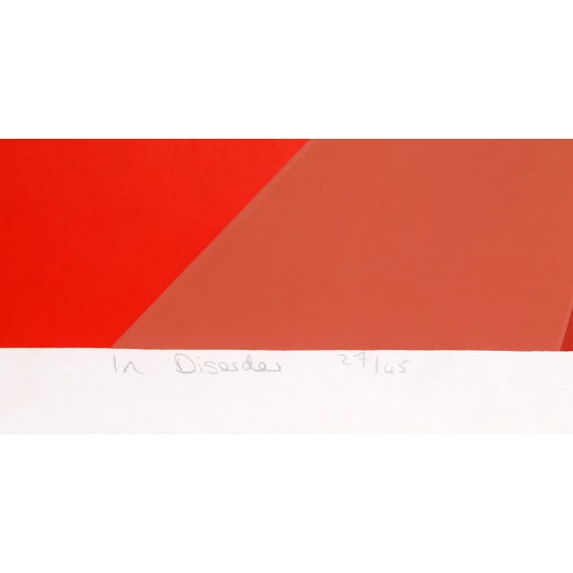 Modern In Disorder, Lorna Taylor Screen Print For Sale - Image 3 of 5