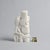 This abstract sculpture in plaster was made by the Belgian artist Jan Keustermans. The sculpture has a rough plaster...