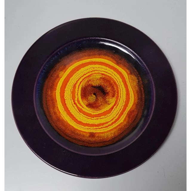 Pop Art Wall Plate from Hutschenreuther, 1970s For Sale - Image 4 of 4