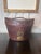 Period men’s, very dapper, top hat made in London, England for J F Kloeg along with it’s wonderfully aged leather carrying...