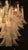 Metal Murano Glass Petal Chandelier, Italy, 1970s For Sale - Image 7 of 13