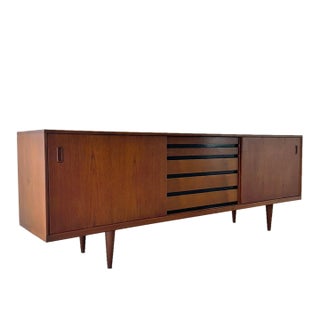 1960s Danish Teak Sideboard Attributed to Kai Kristiansen for Schou Andersen Møbelfabrik For Sale